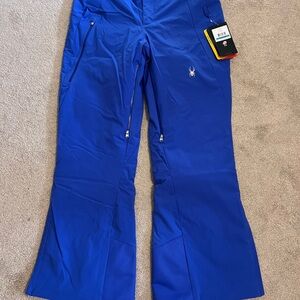 Spyder Temerity Women’s Ski Pants Blue 16S – US Ski Team Official